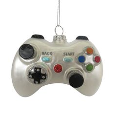 an ornament shaped like a video game controller