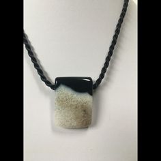 This Black And White Agate Is Reversible, One Side Show More Black The Other More White. It Is Approx. 1 1/2” Long And Approx. 11/4” Wide. It Comes With A 16” Black Silk Cord. As With All My Listings,Unless Otherwise Stated, This Is New Never Worn. Thank You For Your Interest. Emerald Green Necklace, Side Show, Long Silver Necklace, Long Necklaces, Wrap Necklaces, Mother Of Pearl Necklace, Gem Necklace, White Agate, Silver Choker