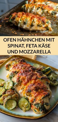 Gesundes Rezept für überbackenes Ofen Hähnchen mit Spinat, Feta Käse und Mozzarella. Dieses Low Carb Gericht eignet sich bestens für abends. Heirloom Tomato Recipes, Eat Smart, Low Carb Keto, Food Design, Soul Food, Workout Food, Food Lover, Food Inspiration