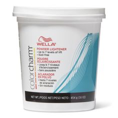 Powder Lightener Tub | Wella Powder Lightener Tub | 1 lb. | Sally Beauty Wella Bleach, Good Dye Young, Wella Hair Color, Box Dye, Wella Color Charm, Bleaching Your Hair, Balayage Technique, Wella Hair, Semi Permanent Hair Color