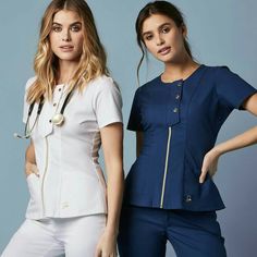 Dental Uniforms, Scrubs Fashion, Doctor Scrubs, Scrubs Outfit, Scrubs Uniform