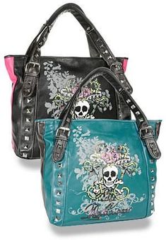 Skull Handbags, Skull Purse, Skull Accessories, Skull Bags, Skull Clothing, Skull Fashion, Sugar Skulls, Cute Purses