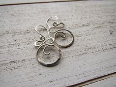 Sterling Silver Swirls