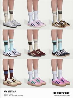 Fashion: #fashion, #style, #outfitinspiration, #beauty Full Body Sims 4 Cc, Adidas Sims 4 Cc, The Sims 4 Mods Cc, Sims 4 2024 Cc, Sims 4 Mods Shoes, Children Sims 4 Cc, Sims 4 Cc 2024, Wales Bonner Samba, Samba Gazelle