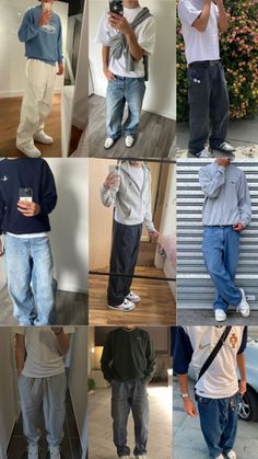 Click the Linktree and Elevate Your Style Today!  Upgrade your wardrobe with our essential outfit collections from Amazon! Baggy Jeans Men Outfit, Baggy Jeans Men, Men Outfit Ideas, Men's Outfits, Jeans Men, Baggy Jeans, Casual Chic, Outfit Inspirations, Outfit Ideas