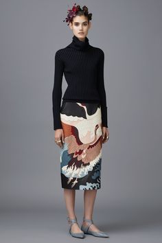 Valentino Pre-Fall 2016 Fashion Show Etro Dress, Soft Gamine, Basic Wardrobe, Painted Clothes