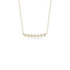 Yellow Gold-1^Diamond Bar Necklaces: Lulu Jack Bezel Bar Diamond Necklace in Yellow Gold Bar Necklaces, Dana Rebecca Designs, Diamond Bar Necklace, Gold Bar Necklace, Diamond Bar, Sell Gold, Diamond Carat, Layering Necklace, Bezel Diamond