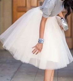 Skirt Bridesmaid Dresses, Ivory Tulle Skirt, Tulle Skirt Bridesmaid, Puffy Tulle Skirt, Tutu En Tulle, Summer Wedding Hairstyles, Prom Skirt, White Tulle Skirt, Tule Rok