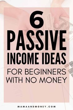 Discover 5 passive income ideas that require no initial investment, starting today.. #marketing #digitalmarketing #emailmarketing Passive Income Ideas For Beginners, Birth Plan Template, Paid Social, Passive Income Ideas, High Paying Jobs, Social Media Jobs, Looking For People, Marketing Guide, No Money