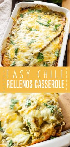 an easy casserole recipe with cheese and spinach