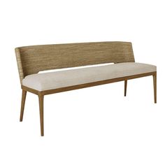 Emerson Bench - Pure Salt Shoppe Wood Dining Bench, Bench With Back, Pure Salt, Entry Bench, Perforated Metal, Dining Table With Bench, Loft Design, Modern Traditional, Fresh Design