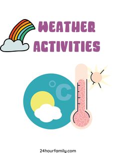 the weather activities for kids are fun and easy