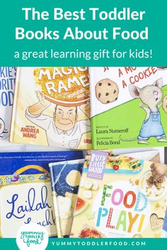 Books for Kids. With Text Reading: Best Toddler Books About Food. Best Toddler Books, Toddler Bike, Creative Teaching, Toddler Books, Toddler Learning, Great Birthday Gifts