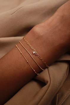 Square Link Bracelet — Divine Individual Classy Simple Jewelry, Wedding Jewelry Bracelet, Bracelet Trends For 2023, Gold Dainty Bracelets, Stacking Bracelets Gold, Dainty Gold Bracelet Classy, Small Gold Bracelet, Permanent Jewelry Bracelet Stack, Simple Jewelry Bracelet