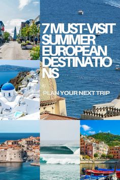 Summer in Europe is a magical experience—it’s all about warm breezes, long days, outdoor cafes, and that certain je ne sais quoi that makes it feel like a dream. If you're planning a summer trip to Europe but aren’t quite sure where to go, let me help you out with this list of must-visit summer spots! Whether you’re a beach bum, a history buff, or someone who just wants to soak in the culture, I’ve got a destination here for you.

Grab your sunglasses, pack your sense of adventure, and let’s dive into seven incredible European destinations that are perfect for your summer getaway! Outdoor Cafe