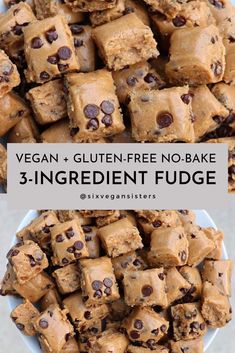 Vegan & Gluten Free 3-Ingredient Cookie Dough Peanut Butter Fudge Three Ingredient Peanut Butter Cookies, Cookie Dough Fudge, Butter Cookie Dough, Vegan Peanut Butter Cookies, Peanut Butter Cookie Dough, Peanut Butter Cookie, Vegan Peanut Butter, Oreo Dessert