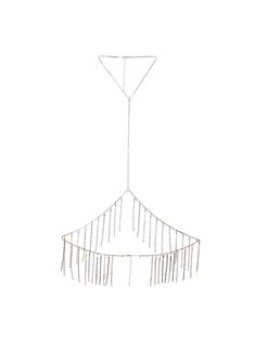 Give them a show. Our stunning Crystal Body Chain, dripping with crystal rhinestone fringe. Adjustable clasp closure at neck and waist. Bare it all and flaunt solo, or layer over Cowl Neck Slip Dress for a chic night out accessory.Top: 100% CrystalMetal/Casing: 100% BrassNickel freeWipe clean with clothOne size fits most. Elegant Rhinestone Body Chain For Night Out, Elegant Body Jewelry With Adjustable Chain For Night Out, Elegant Adjustable Body Jewelry For Night Out, Dangle Body Chain For Party, Elegant Dangle Body Chain For Party, Elegant Party Body Chain With Dangle, Elegant Festival Jewelry With Rhinestone Fringe, Silver Body Chain With Chain Strap For Evening, Elegant Silver Body Chain For Night Out