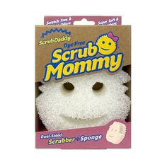 the scrubbo mommy plush toy is in its box