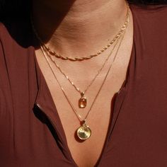 • Single Necklace• Gold Filled• Paperclip Chain Length: 18" + 1" extender• Box Chain Length: 18" OR 20 + 1" extender• Bead Chain Length: 20"• Cable Chain Length: 17" + 1" extender• Twist Chain Length: 16" OR 18" + 1" extender Layered Jewelry Gold, Necklace Stack Mixed Metals, Everyday Necklace Stack, Dainty Necklace Stack, Necklace Stacking Gold, Gold Necklace Stack, Layered Gold Necklaces, Necklace Stacking, Single Necklace