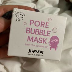 Never Been Used Sealed. Korean Beauty Bubble Mask, Korean Beauty, Womens Makeup, Pink White, Bubbles, Mask, Makeup, Pink, Beauty