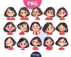 Skin Colour Palette Digital Art, Toddler Character Design, Human Illustration Character Design, Child Illustration Character, Cartoon Kids Character, Kids Illustration Art, Emotions Cartoon, Emotions Illustration