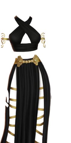 Cleópatra Costume Outfit Black, Dresses With Corset Belt, Cape Folds Reference, Casual Outfits For Women Drawing, Corset On Top Of Dress Outfit, Goddess Clothes Outfits, Dress Types Chart Names, Cleopatra Prom Dress, Medusa Costume Outfit Aesthetic