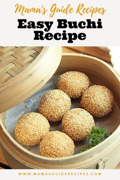 Buchi - Mama's Guide Recipes Buchi Recipe, Filipino Bread Recipe, Ube Recipes, Philippines Food, Filipino Desserts