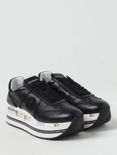 Sneakers PREMIATA Woman color Black 1 Italian Fashion Designers, Italian Fashion, Woman Colour, Womens Shoes Sneakers, Womens Sneakers, Black Color, Color Design, Baskets, Shoes Sneakers