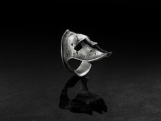 Charming Spartan Warrior Helmet Damaged Silver Ring For Men, Mythological Greek Warrior Jewelry in Oxidized Sterling Silver, Best Gift Idea Looking for a gift? You've found the perfect item for this! All our products are made in 925 sterling silver, the highest quality precious metal. In our workshop, everything is carefully handled in happy hands. A classic and beautiful ring that will suit any style of clothing, everyday or event. Our products will be with you in every special moment! For any questions regarding this piece or our collection please reach out. We love talking to our customers. ITEM DETAILS GENDER : Male / Female MATERIAL : 925K Sterling Silver COLOR: Oxidized / Polished / Gold Plated ◆ WEIGHT : 9.50 Grams ◆ ◆ DIAMETER : 1.10 Inches & X 2.80 Cm  ◆2,80 Cm1,10 Inches - All ou Warrior Jewelry, Helmet Ring, Silver Ring For Men, Warrior Helmet, Greek Warrior, Spartan Warrior, Ring For Men, Precious Metal, Oxidized Sterling Silver