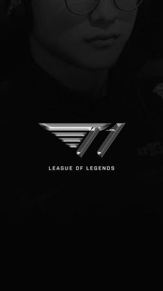 the poster for league of legendos shows a man with glasses and a hoodie