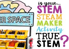 Can you tell a flawed STEM project from a true STEM project? Use this handy checklist as a reference. Start-to-finish instructions... Engineering Project Ideas, Engineering Activities For Kids, Elementary Stem, Engineering Activities