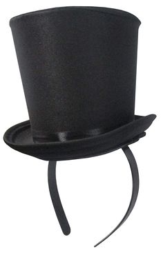 PRICES MAY VARY. FIT FOR ANY OCCASION - Give yourself a dapper look with this stylish mini top hat! It's the perfect accessory for a Roaring 20s party, Victorian wedding, Halloween, or other themed events. COMPLETE YOUR OUTFIT - Dress up as a circus ringmaster, Dickensian caroler, magician, steampunk gent, mad hatter, and just about anything else you can imagine! This mini top hat costume won't disappoint. ONE SIZE FITS MOST - With its adjustable headband, our costume top hat fits most adults an Top Hat Headband, Top Hat Costume, Roaring 1920s, Soldier Costume, Gatsby Costume, Gatsby Headband, Hat Headband, Masquerade Costumes, Mini Top Hat