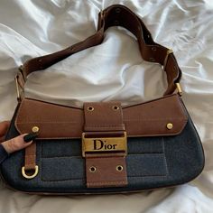 Vintage Designer Bags Aesthetic, Purses Aesthetic, Dior Vintage Bag, Dior Purse, My Style Bags, Bags And Shoes