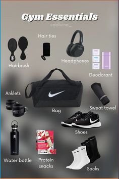 gym essentials for men and women