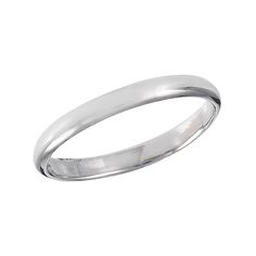 Simple Silver Band Ring Simple White Sterling Silver Ring, Nickel-free White Gold Metal Rings, Minimalist White Gold Nickel-free Midi Rings, Plain Silver Band Ring, Simple Silver Stackable Nickel-free Rings, Black Tiara, Sterling Silver Toe Rings, Knuckle Ring, Silver Toe Rings