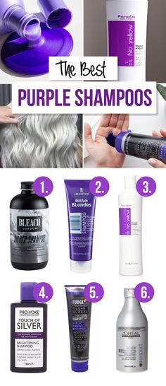 Bleach Shampoo, Best Silver Shampoo, Silver Hair Shampoo, Silver Hair Colors, Purple Grey Hair, Best Purple Shampoo, Hair Blending, Diy Dry Shampoo