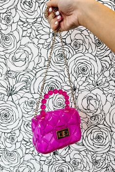 Come on Barbie | Jelly Purse – Charlie Rae Barbie Purse, Jelly Purse, Pineapple Yellow, Hand Purse, Barbie Shoes, Summer Purses, Orange You Glad, Orange Crystals, Girls Purse