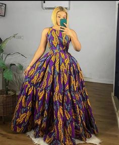 African Dresses For Women Church Kitenge, Ankara Maxi Dress Classy, Maxi Ankara Dresses, Ankara Dress Styles Gowns Classy, African Dresses For Women Church, Maxi Dress African Print, Chitenge Outfits, African Maxi Dress Ankara, African Print Maxi Dress