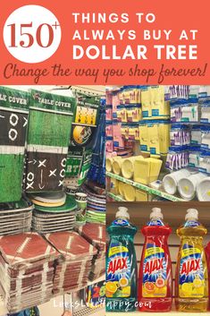 the top ten things to buy at dollar tree