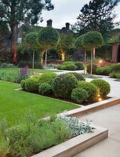 Now, So You Should Have An Thought As To What Trendy Gardens Will Appear To Be, Scroll Down And E... Modern Front Yard, Front Gardens, Small Front Yard Landscaping, Front Garden Design, Modern Garden Design, Garden Shrubs, Landscape Design Plans