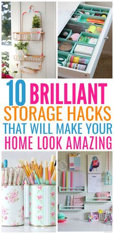 the top ten storage hacks that will make your home look amazing