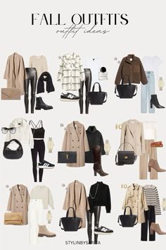 Fall Outfits 2023, Engagement Photo Outfits Fall, Capsule Wardrobe Outfits, Fashion Capsule Wardrobe, Winter Fashion Outfits Casual, What To Wear Today, Black Outfits, Fall Capsule Wardrobe, Outfits 2023