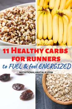 healthy carbs for runners to fuel and feel energized