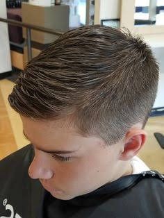 Teenage Haircuts, Enchiladas Beef, Boys Fade Haircut, Teen Haircuts, Boys Haircut Styles, Enchiladas Suizas, Teen Boy Haircut, Boy Haircuts Short