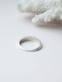 The Pinky Promise Ring is a tiny band for your pinky with the inscription of "pinky promise"on the inside. A beautiful, clean, bulbous band is a perfectly discreet reminder of that promise to a friend or to yourself. Minimalist Initial Ring With Engraving For Promise, Minimalist Engraved Stackable Promise Ring, Stackable Promise Rings With Engraving Option, Promise Stackable Rings With Engraving Option, Simple Initial Ring With Round Band For Promise, Promise Stackable Rings With Engraving Option And Round Band, Minimalist Stackable Promise Rings With Simple Design, Minimalist Stackable Initial Ring For Promise, Simple Initial Ring For Promise