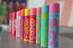 BABY LIPS Makeup Materials, Eos Lip Balm, Beauty Makeover, Baby Lips, Lip Smackers, Lip Products, Lip Balms, Makeup Addict, Girly Stuff