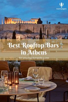 the best rooftop bars in aehens for amazing acropia views cover image