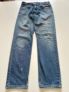 Mens Levi Levis Strauss 521 Jean  1990s vintage  Regular Fit Zip Fly  Straight Leg Mid Stonewash Waist 32 inch Leg Length 32 inch 'Measurements are exact measurement of garmet' 'Due to the vintage nature of the jean slight marks/stains may be present. Please check photos for more details' Item in excellent condition Levis Strauss, Regular Fit Jeans, Vintage Nature, Levis Men, Levi Strauss, Levis Jeans, Fit Jeans, Jeans Fit, Mens Jeans