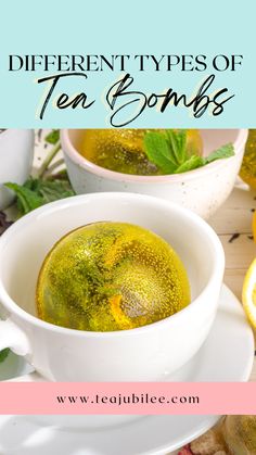 Experience different tea flavors with these Tea Bomb options! ;) Want to learn more about Tea Bombs? Follow us here Tea Flavored Desserts, Immunity Recipes, Vegan Earl Grey, Paleo Cocktails, Scalp Spa, Different Teas, Proper Tea, Cottagecore Recipes