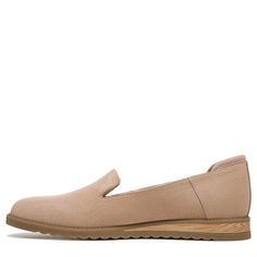 A work-ready, loafer-inspired flat that goes with everything. Dr. Scholl's, Comfortable Flats, Sand Beige, Recycle Plastic Bottles, Jet Set, Recycled Plastic, Plastic Bottles, Wedge Heels, Online Purchase